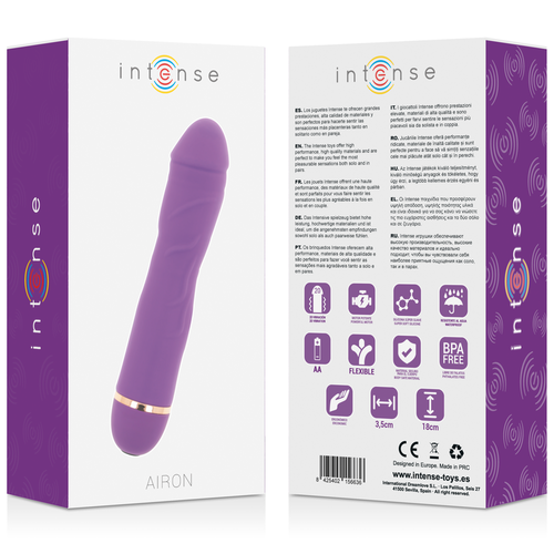 INTENSE AIRON 20 SPEEDS SILICONE LILA