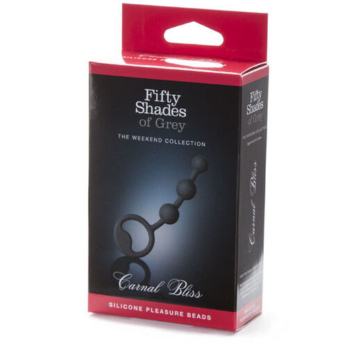 FIFTY SHADES OF GREY SILICONE BOLAS ANALES