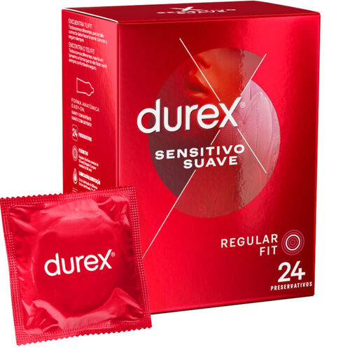 DUREX SENSITIVO SUAVE 24 UDS