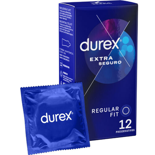 DUREX EXTRA SEGURO 12 UDS