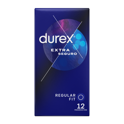 DUREX EXTRA SEGURO 12 UDS