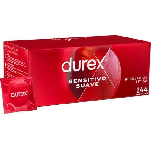 DUREX SENSITIVO SUAVE 144 UDS