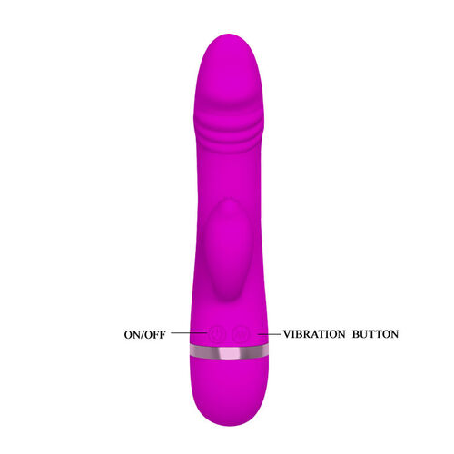 PRETTY LOVE FLIRTATION - VIBRADOR CON RABBIT DAVID