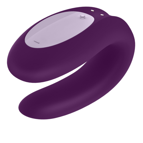 SATISFYER DOUBLE JOY CON APP - MORADO