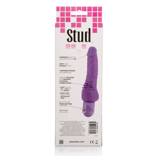 CALEX POWER STUD CLITERRIFIC VIBRADOR LILA