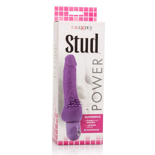 CALEX POWER STUD CLITERRIFIC VIBRADOR LILA