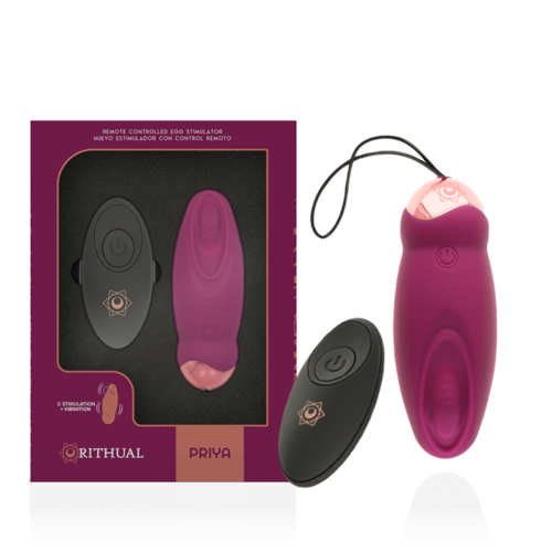 RITHUAL PRIYA HUEVO CONTROL REMOTO G-SPOT + VIBRACIN