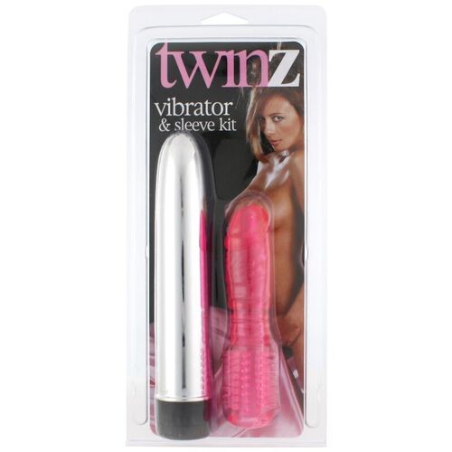 SEVENCREATIONS VIBRADOR CON FUNDA ESTIMULADORA