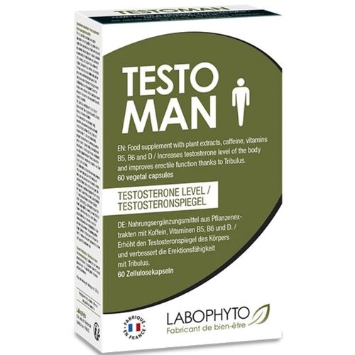 TESTOMAN COMPLEMENTO ALIMENTICIO TESTOSTERONA 60 CAPSULAS