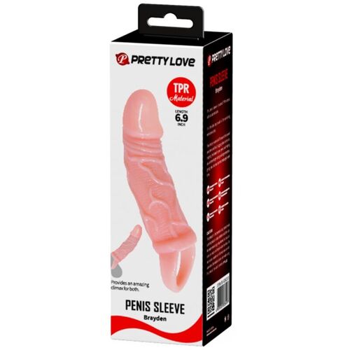 BAILE FUNDA EXTENSORA PENE CON STRAP PARA TESTICULOS 13.5 CM