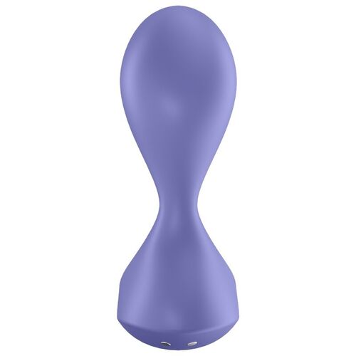 SATISFYER SWEET SEAL PLUG VIBRADOR APP - LILA