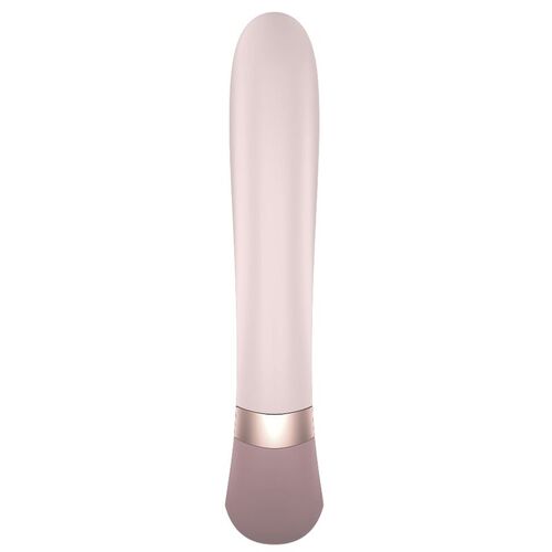 SATISFYER HEAT WAVE VIBRADOR APP - ROSA