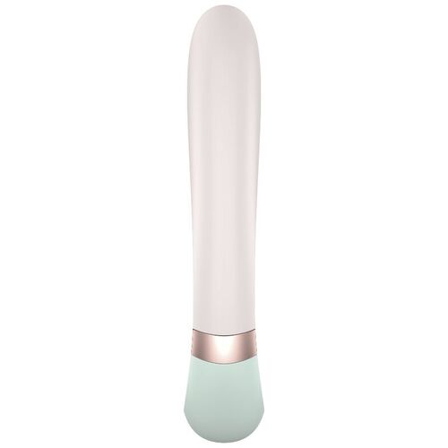 SATISFYER HEAT WAVE VIBRADOR APP - BLANCO