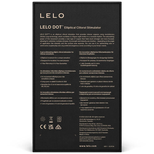 LELO DOT ESTIMULADOR DE CLTORIS - ROSA