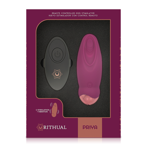 RITHUAL PRIYA HUEVO CONTROL REMOTO G-SPOT + VIBRACIN