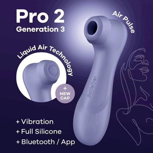 SATISFYER PRO 2 GENERACIN 3 - LILA  BLUETOOTH &  APP