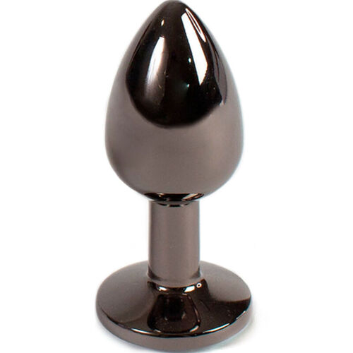 SECRET PLAY - GUNMETAL BUTT PLUG TALLA S 7 CM