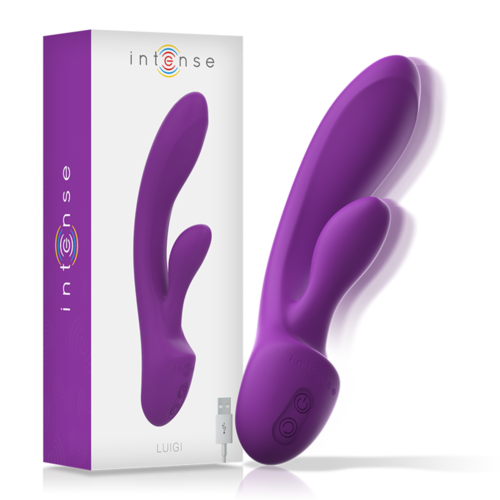 INTENSE - LUIGI VIBRADOR RABBIT SILICONA MORADO