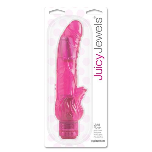 JUICY JEWELS VIVID ROSA VIBRADOR