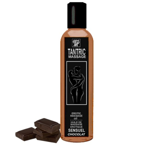 EROS-ART ACEITE MASAJE TANTRICO NATURAL Y AFRODISACO CHOCOLATE  30ML