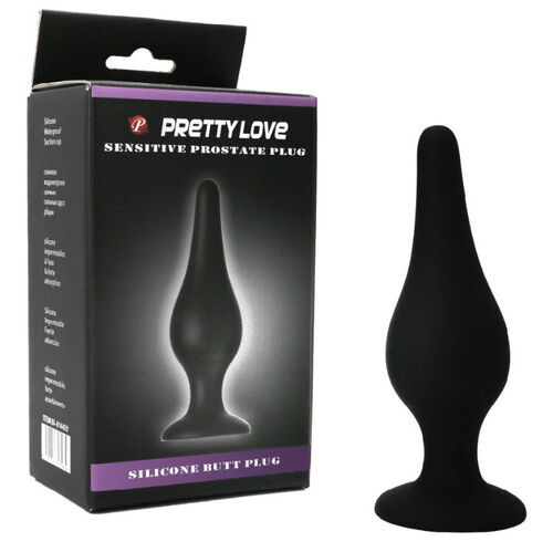 PRETTY LOVE  BOTTOM - PLUG ERGONOMICO SILICONA 14 CM