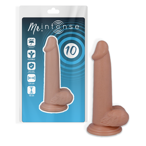 MR INTENSE - 10 PENE REALISTICO 18 -O- 3.4CM