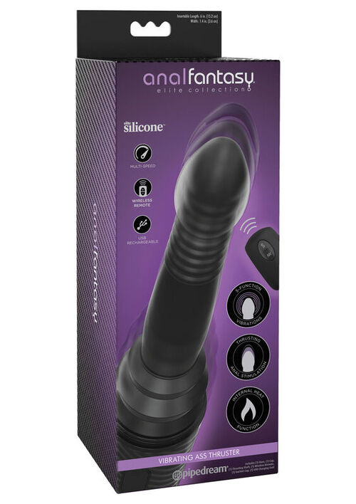 ANAL FANTASY ELITE COLLECTION VIBRADOR ANAL UP & DOWN Y EFECTO CALOR