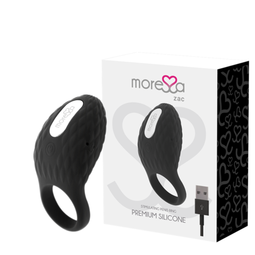 MORESSA ZAC ANILLO VIBRADOR RECARGABLE PREMIUM