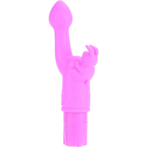 KISS SILICONE CONEJITO VIBRADOR KISS ROSA